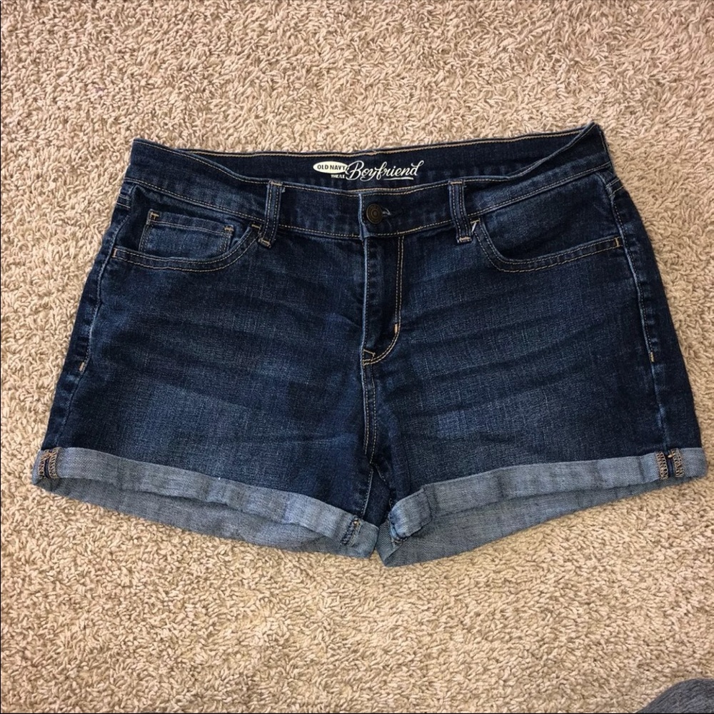 Old navy boyfriend jean shorts